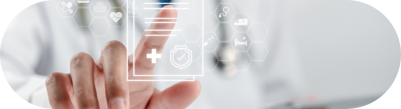 Digital health monitoring interface